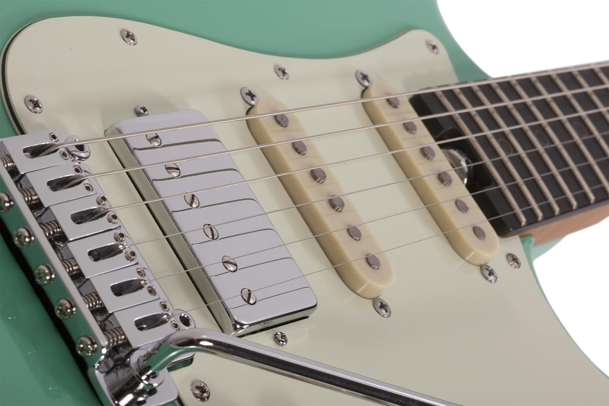 Schecter Nick Johnston Traditional HSS in Atomic Green - Andertons